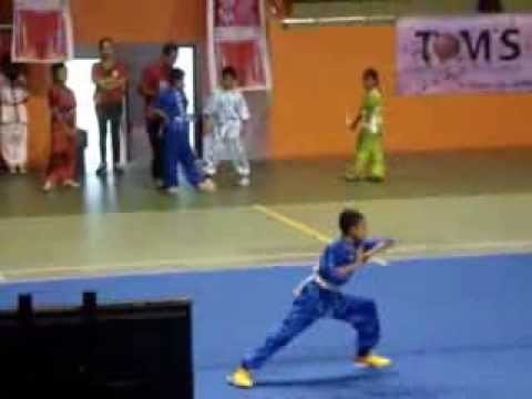 Krisna megadana perfomance Bali Wushu Tournament 21-22 desember 2013