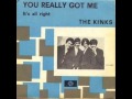 THE KINKS - YOU REALLY GOT ME - IT'S ALL ...