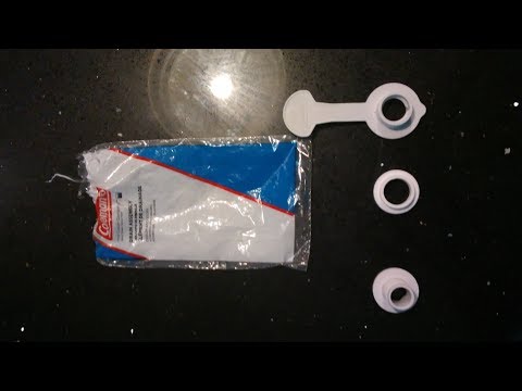 How To Replace A Coleman Cooler Drain Plug Assembly $9.99 on Amazon Free Shipping