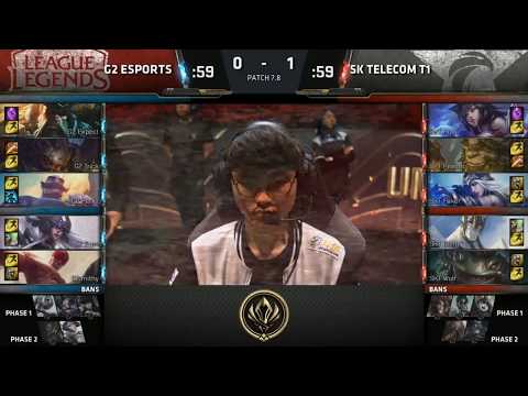 [MSI 2017 Finals] SKT vs G2 Highlights Game 2 | Zven Kog'maw Vs Bang Ashe
