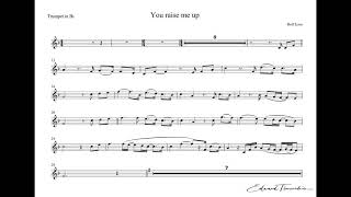You raise me up - music sample &amp; backing track (trumpet Bb)