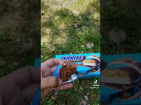 snickers crisp ice cream #shorts #food