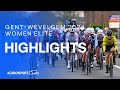 AMAZING SPRINT! 📸 | Gent-Wevelgem 2024 Women's Race Highlights | Eurosport Cycling