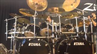 Drum clinic with Frost ( performing "the infinity of time and space" )