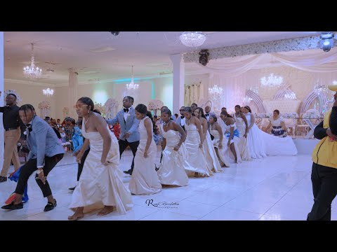 Congolese Lit Wedding in Phoenix Arizona ( Ntaba 2 London - Tchiogoss wedding dance )