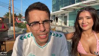 Kosky e o Eros encontraram a emily ferrer na praia 