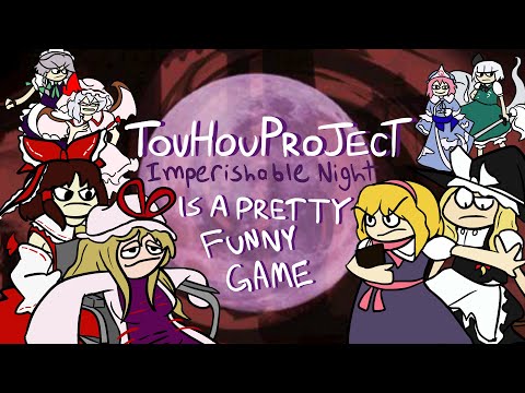 Touhou 8 is a pretty funny game