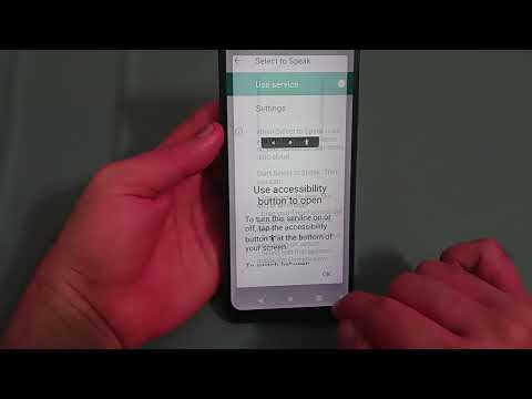 select to speak setting LG k42, LG k42 mein select to speak use Karen