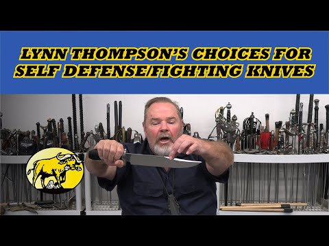 Lynn Thompson's Recommendations for Self Defense/Fighting Knives