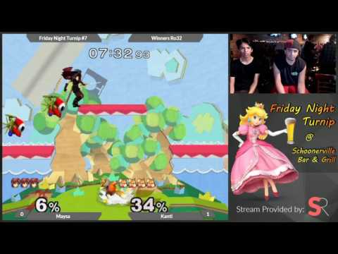 Friday Night Turnip #7 - Maysa (Marth) vs. Kanti (Fox) - Winners Ro32
