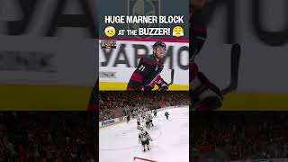 HUGE block by Mitch at the BUZZER! ????