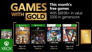 Games with Gold di settembre