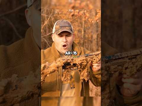 AK47 vs AR15  Buried for 100 Days