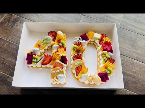 עוגת מספרים 40 - תמונה מהסרטון