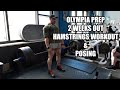 OLYMPIA PREP 2 WEEKS OUT - HAMSTRING DAY + POSING WITH RACHEL DANIELS