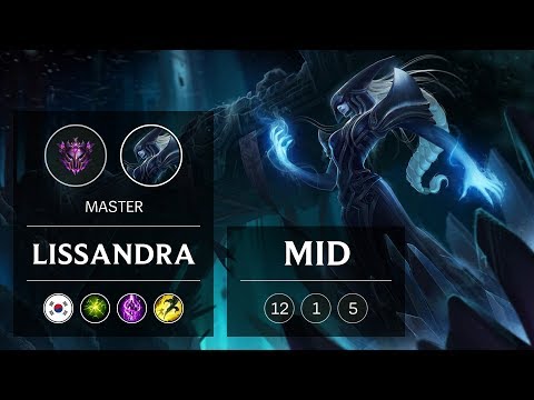 Lissandra Mid vs Vladimir - KR Master Patch 9.2