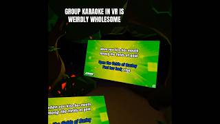 BIG SCREEN VR #karaoke #funny