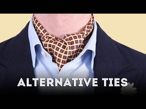 11 Ties for the Bold: Ascots, Bolos, String Ties and other Alternative Ties for Men