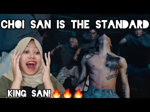 ATEEZ SAN (에이티즈) 산 'Imagine Dragons - Warriors' Special Clip Reaction Video