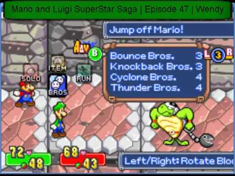 Mario and Luigi SuperStar Saga | Episode 47 | Wendy