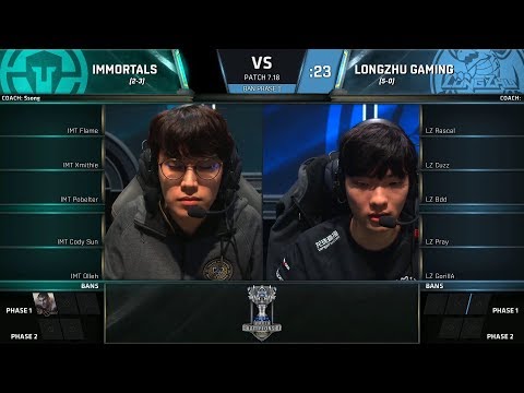 IMT vs LZ - 2017 World Championship - Group Stage Day 5 - Immortals vs Longzhu Gaming