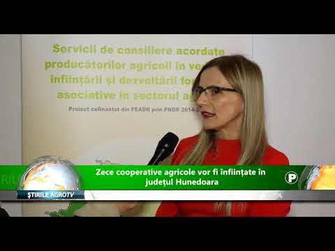Zece cooperative agricole vor fi infiintate in jud. Hunedoara 02 04 2019