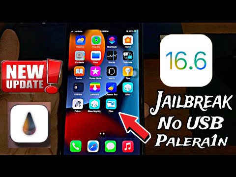 Palera1n Jailbreak iOS 16.6 - iOS 15 (finally complements) | Support A8-A12 for Windows no USB
