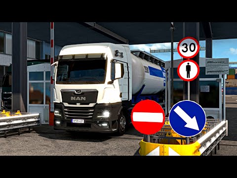ETS2 MAN TGX 2020 - Silotransport auf Landstraßen in Polen [#1620] EURO TRUCK SIMULATOR 2