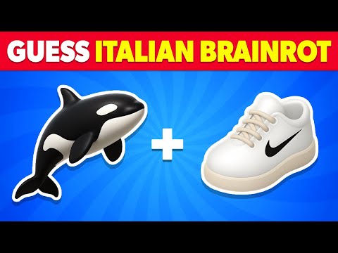 Guess the Italian Brainrot Memes by Emoji 🧠😎🐋 Brainrot Quiz