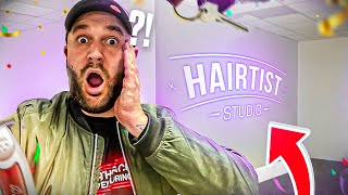 JE VOUS PRÉSENTE MON NOUVEAU LOCAL!!! vlog hairtist studio #1