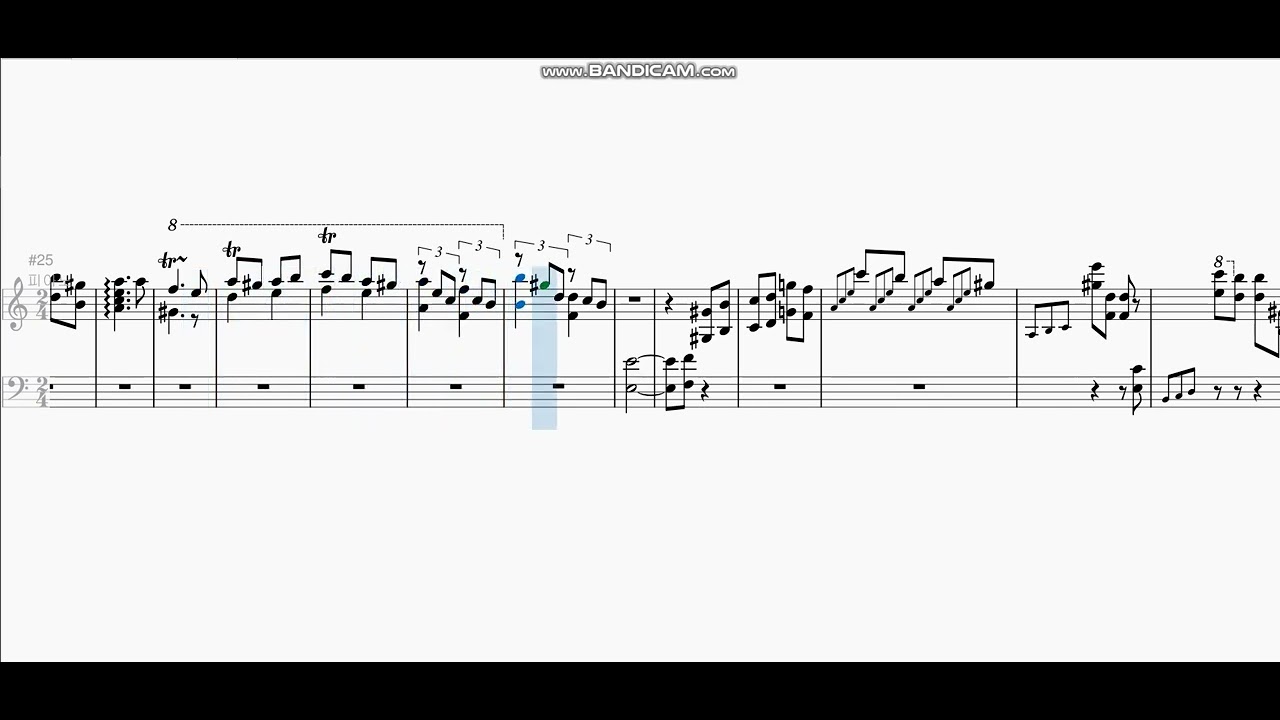 【Musescore】 Stephan Beneking - Nocturnes-Etudes No.1 (for RH alone)