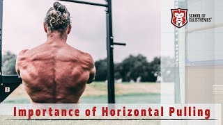 SHOULDER HEALTH Importance of Horizontal Pulling | School of Calisthenics