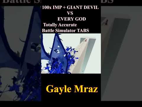 100x ROMAN TESTUDO vs 2x EVERY GOD   Totally Accurate Battle Simulator TABS#shorts 5