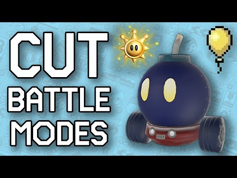 The CUT Battle Modes of Mario Kart 8 Deluxe