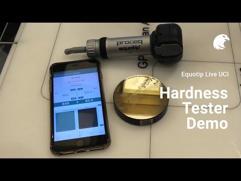 Hardness Tester Demo I Equotip Live UCI