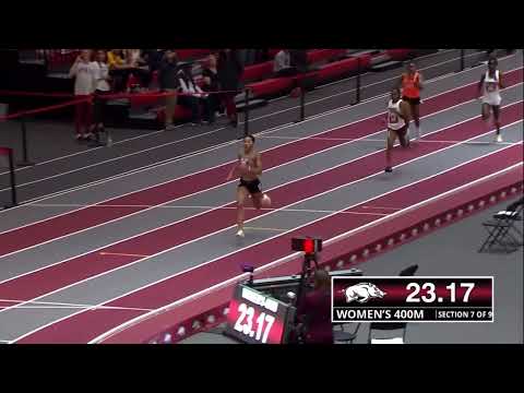 NOUVEAU RECORD PERSO. POUR SHANA GREBO SUR 400M EN SALLE !