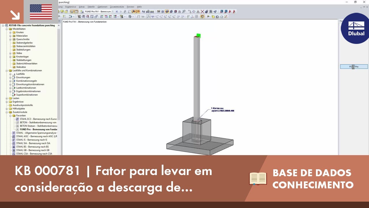 KB 000781 | Fator para levar em consideração a descarga de pressão do solo