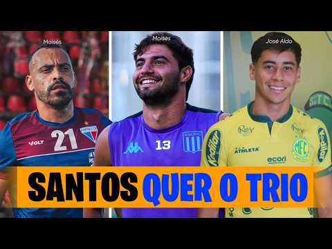 SANTOS QUER 3 REFORÇOS! #santosfc