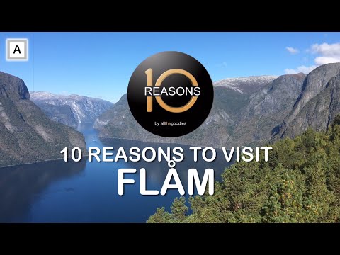 10 Reasons to visit Flåm in Norway in 2024 | ​⁠@Ten-Reasons