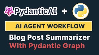 Download the video "Building Your Blog Summarizer With This AI Agent Workflow Automation | PydanticAI Tutorial"