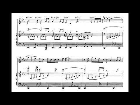 Piazzolla - Oblivion (piano accompaniment)
