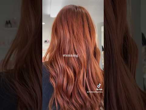 Copper hair transformation 🍊 #utahhairstylist#copperhair#copperhaircolor#hairstylist#ditlvlog#howto