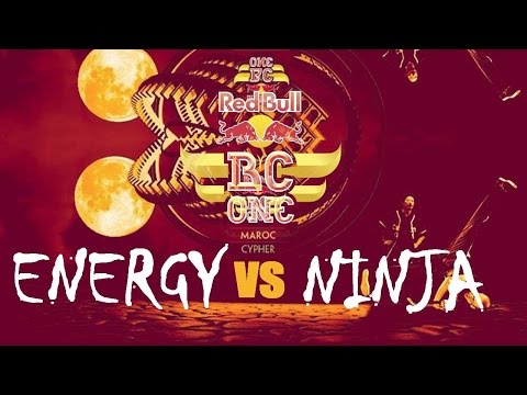 BBOY ENERGY vs BBOY NINJA l Red Bull BC One Morocco Cypher 2O15 l Vixel Art