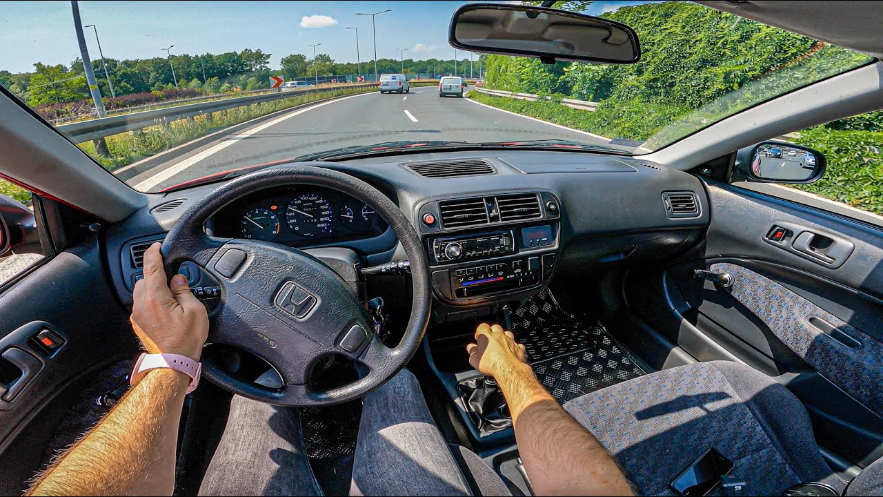 1997 Honda Civic |1.4 i 75 HP| POV Test Drive