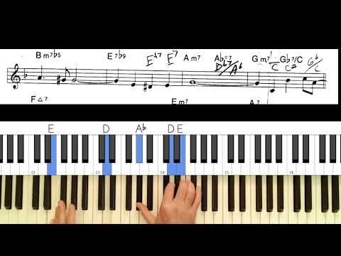 I'll Close My Eyes | reharmonization of a jazz standard