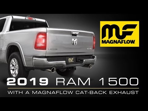 [Hear The Sound] 2019 - 2021 Ram 1500 5.7L MagnaFlow Cat-Back Exhaust [Polished and Black-coated]