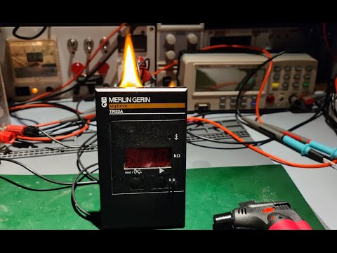 Diagnosis of a Merlin Gerin TR22A vigilohm Permanent insulation monitor (CPI)