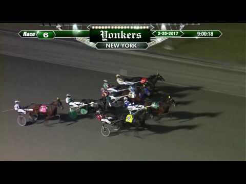 20/2/17, Yonkers - 6e course - 1.609m - 13 500 $