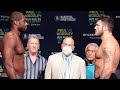 DANIEL DUBOIS SQUARES UP WITH JOE CUSUMANO IN FINAL FACE TO FACE BEFORE FIGHT!