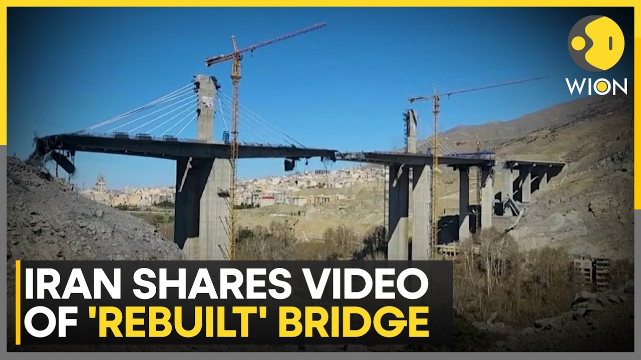 US-Iran War: Iran Claims Rebuilt Yahyaabad Bridge In 72 Hours After Strike Damage | WION